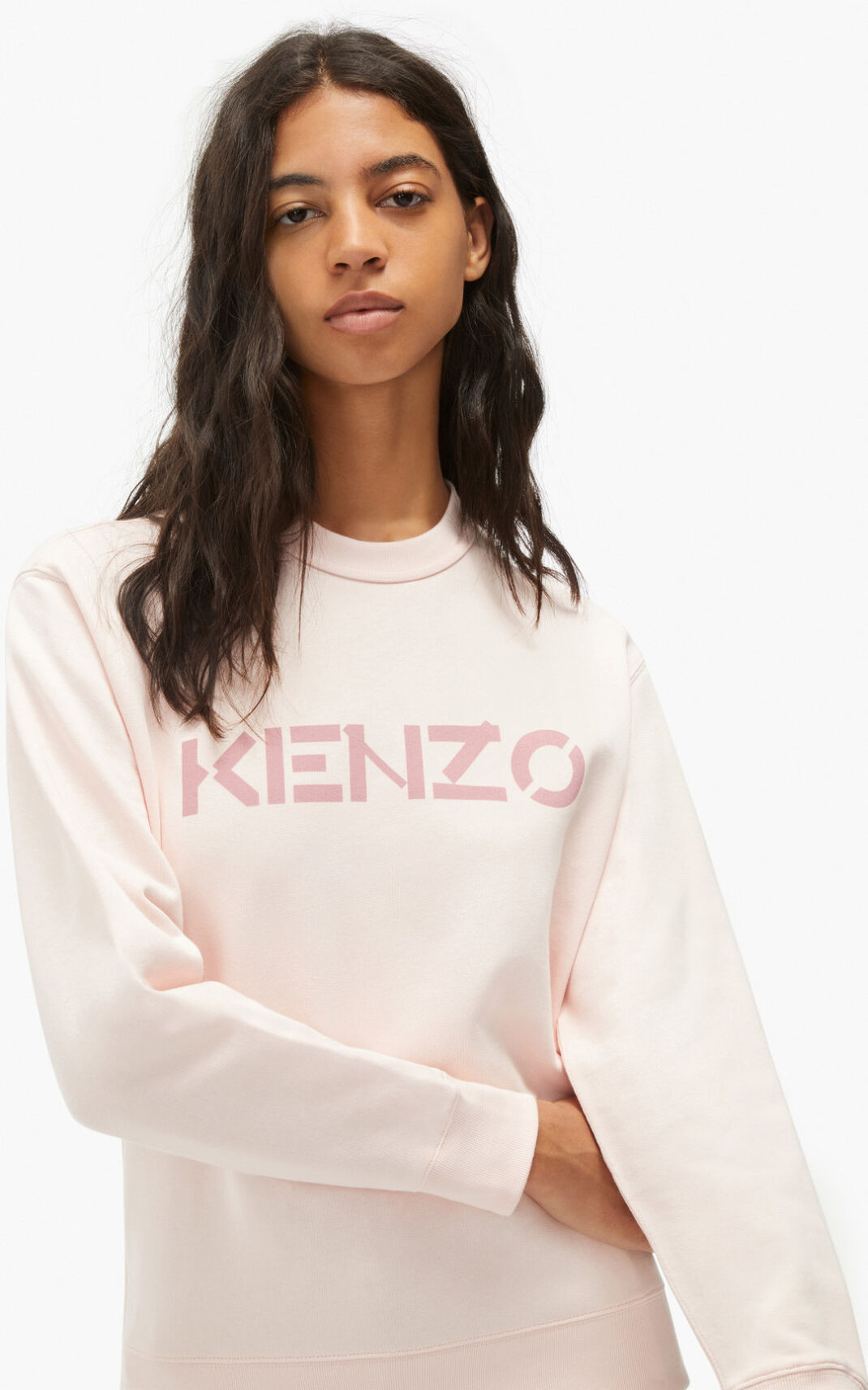 Kenzo Logo Sweatshirt Dam | 18762-BAEN